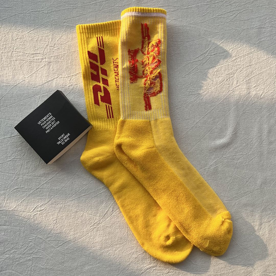 Accessiories DHL X Vetements Towel Socks 1:1 And Length - Image 8