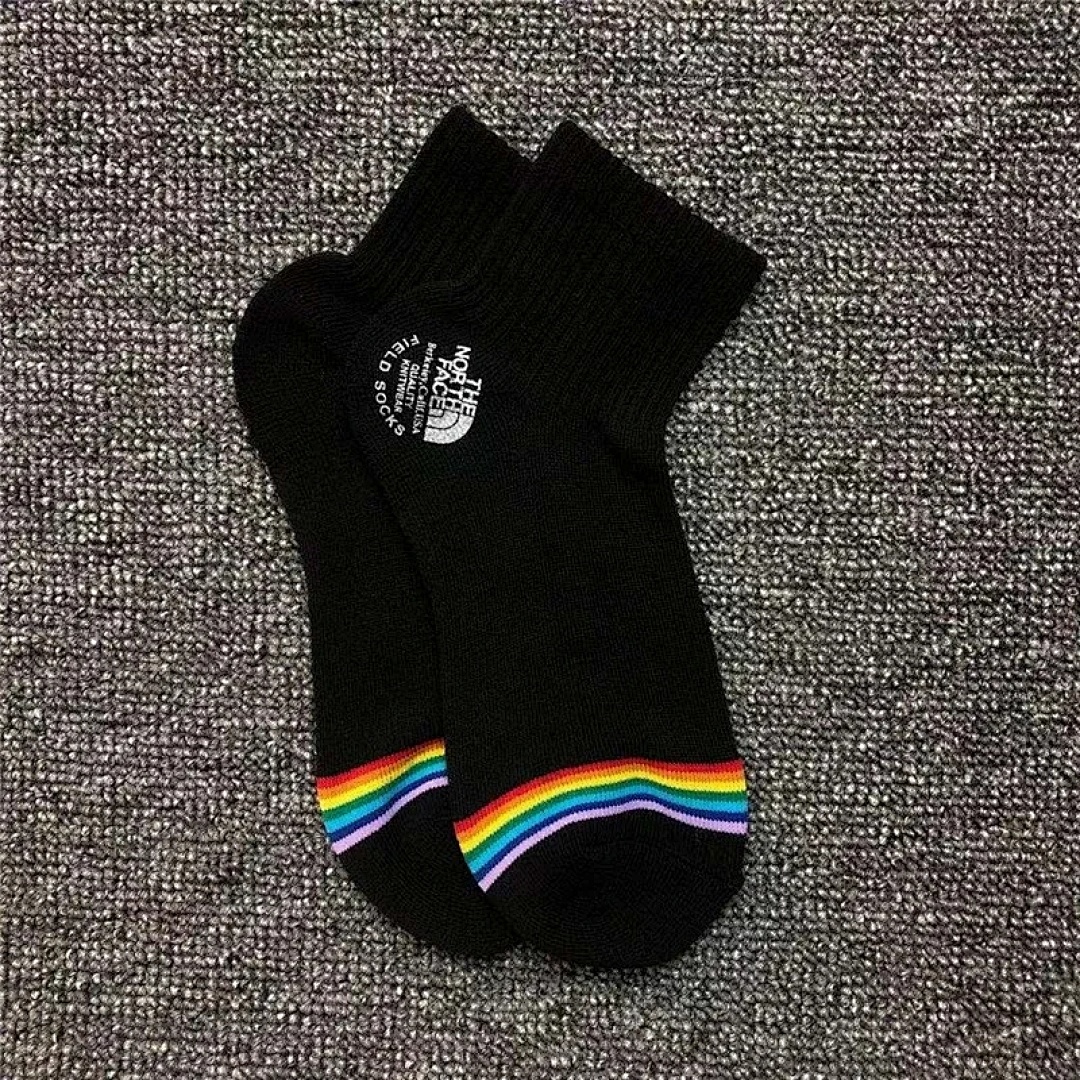 The North Face TNF Socks 2021 New Color Striped - Image 5