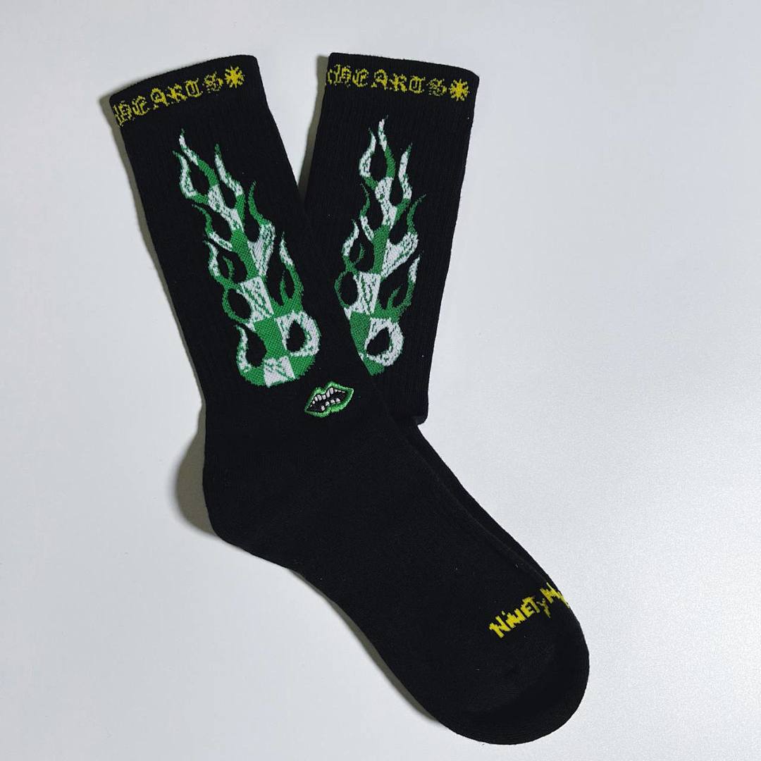 Chanel Chrome-Hearts 2023 Season Towel Socks - Image 11