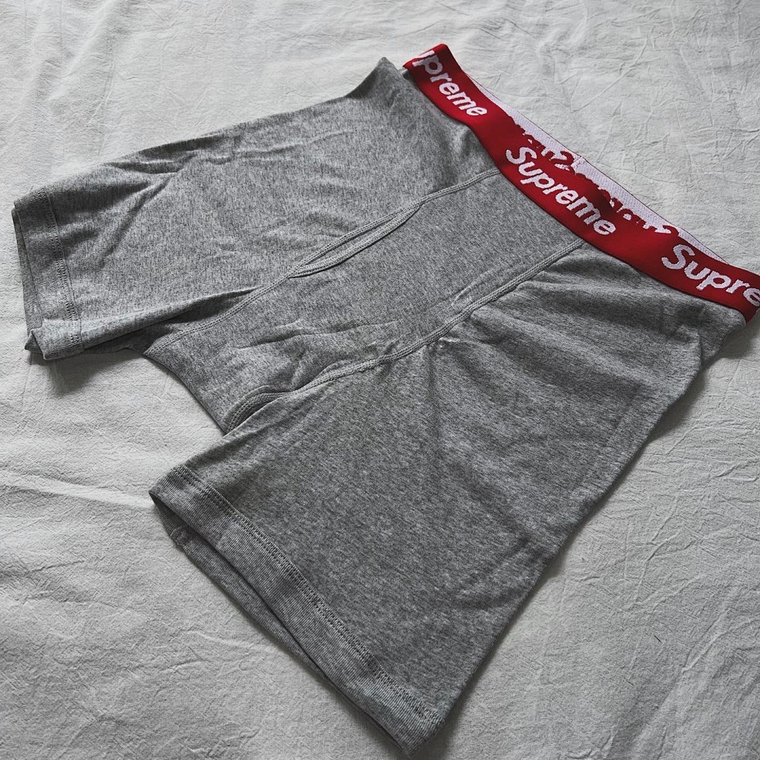 Chanel SU* Hanes Boxer Briefs (Grey) - Image 3