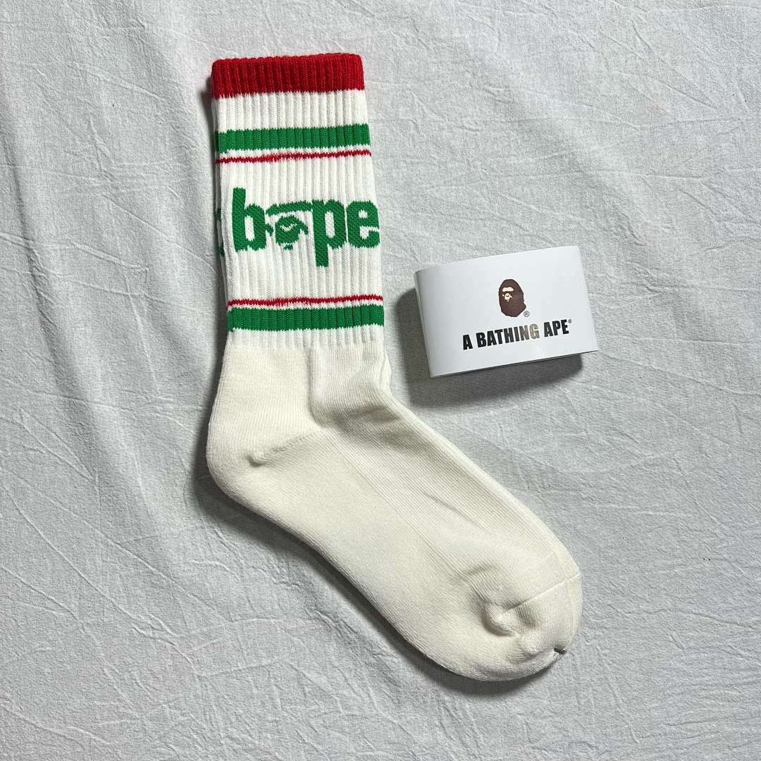Bape 2024 New Towel Trick Socks - Image 20
