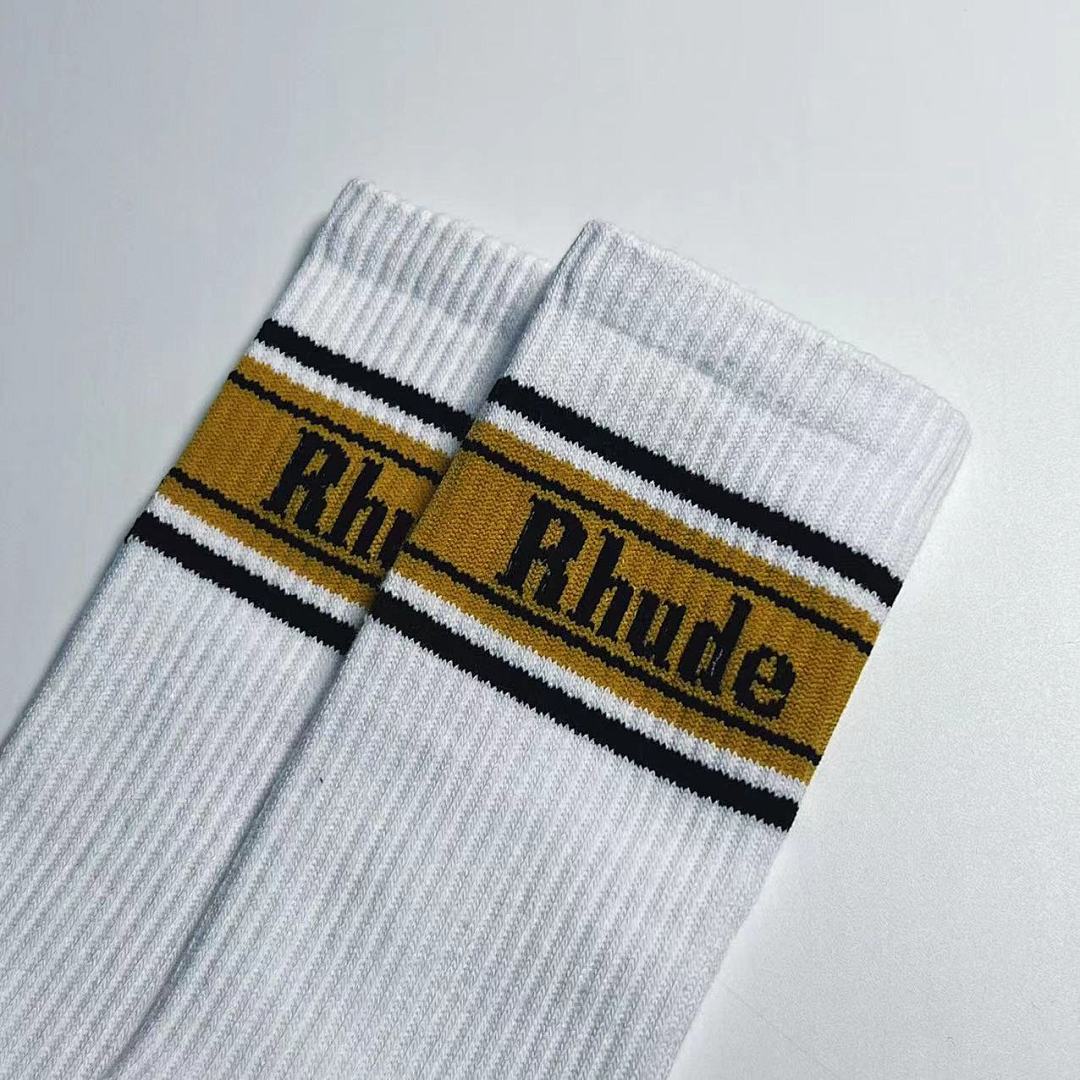 Accessiories Rhude 1: 1 Towel Socks——New Season With 1:1 Cardholder - Image 31