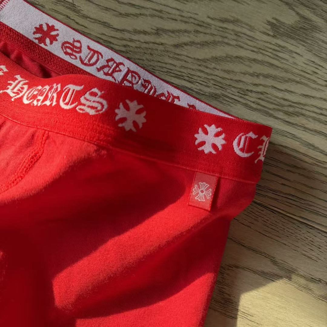 Chanel CHR HEARTS New Underwear Boxer Brief ORANGE Long & Short ——Perfect Quality - Image 24
