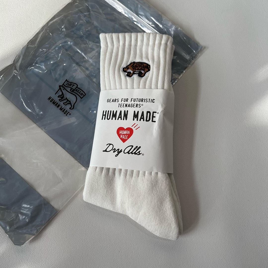 Accessiories HUMAN MADE PIG Socks——With Original Bag - Image 3