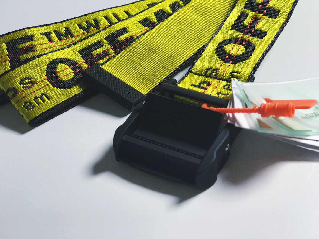 bag/homeware/accessories OFF WHITE Belt (200CM) - Image 11
