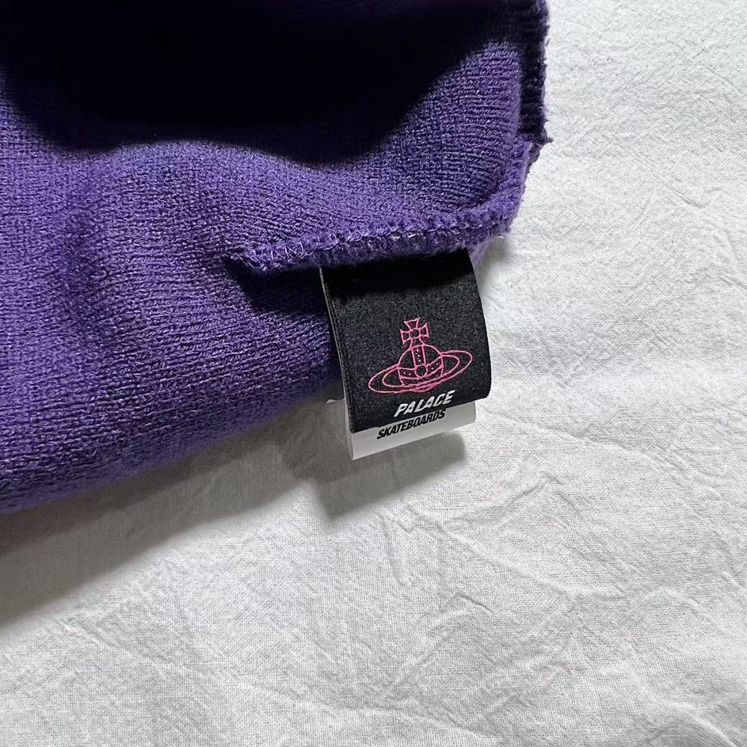 Hats PA X VIVIENNE Beanie (3Color. ——Black,Purple,Blue) - Image 14