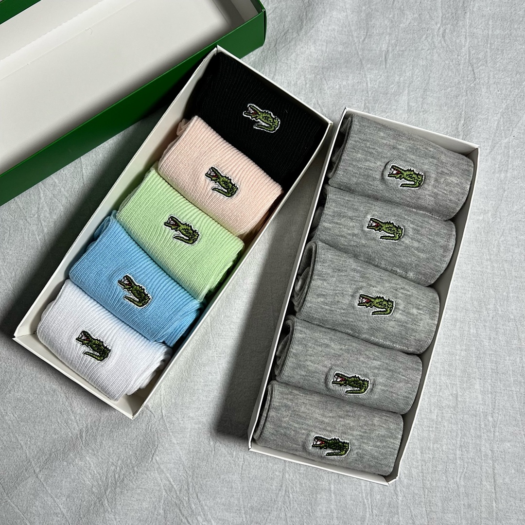 Accessiories 4 PACK Box Lacoste Socks