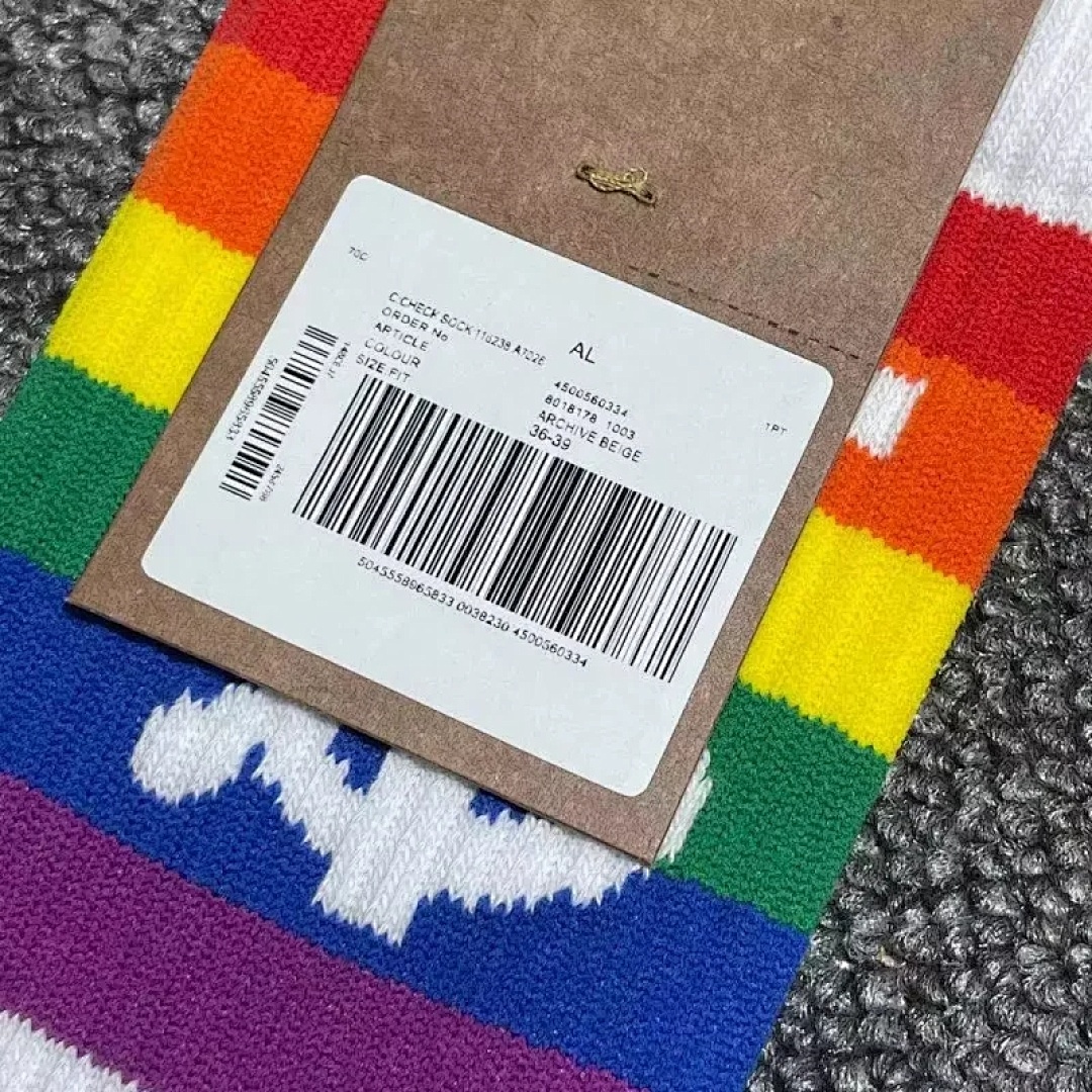Accessiories BBR Socks Rainbow 2021BT Color Striped - Image 5