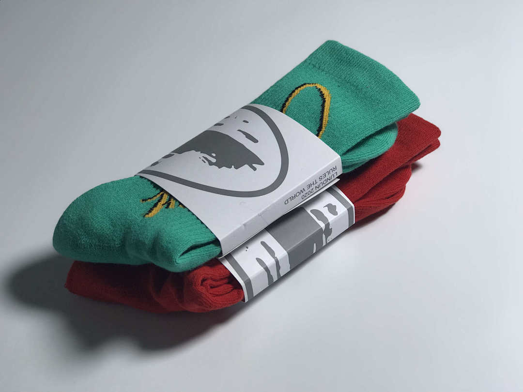 Accessiories Co 2022 Red And Green New Socks Towel Bottom - Image 3