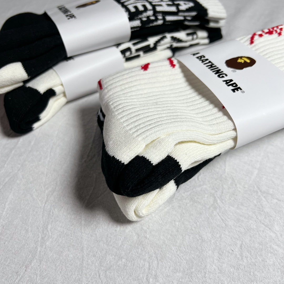 Bape TOWEL Trick Socks Collection - Image 3