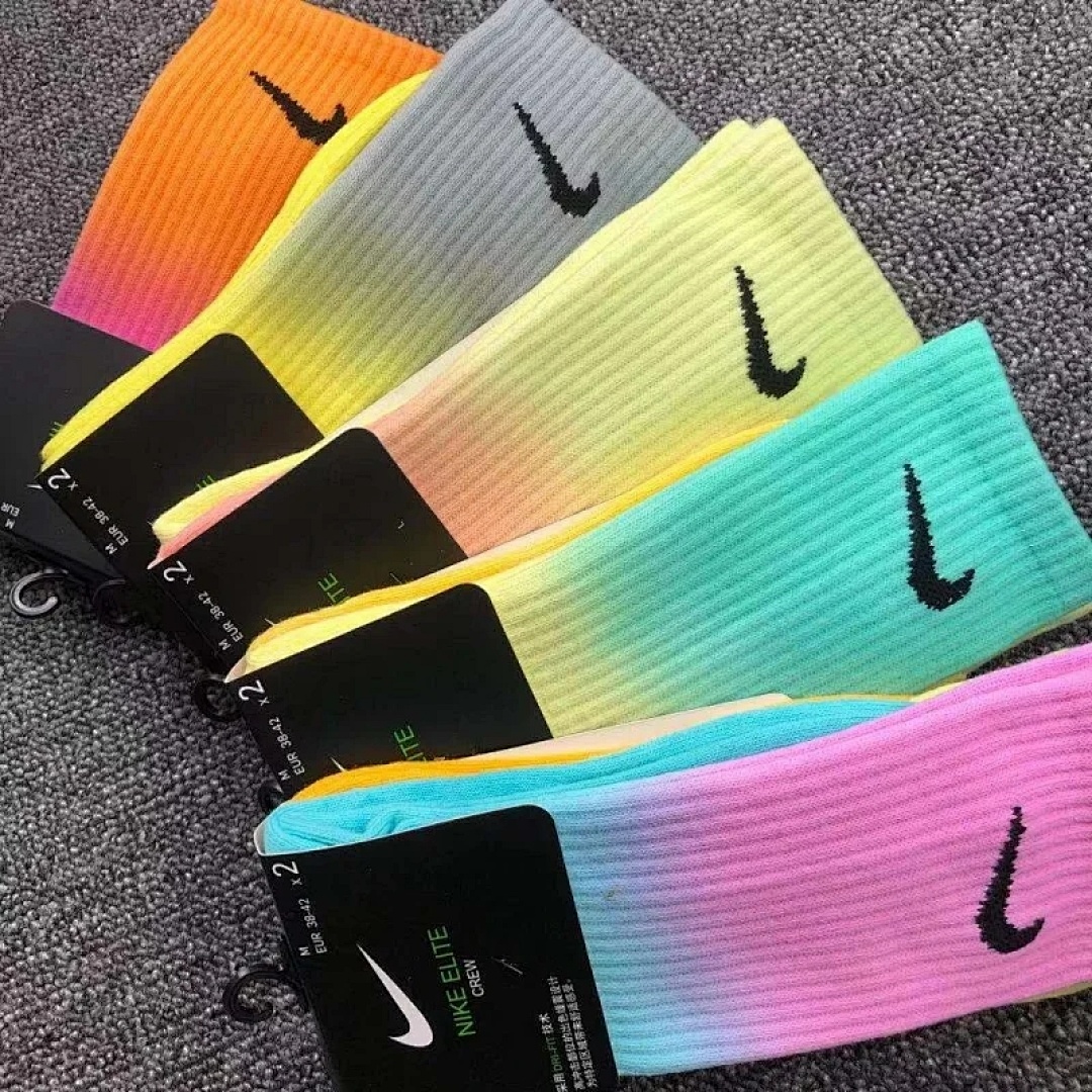 Accessiories NK Socks 2021 Tie Dye Gradient Double Exclusive - Image 2