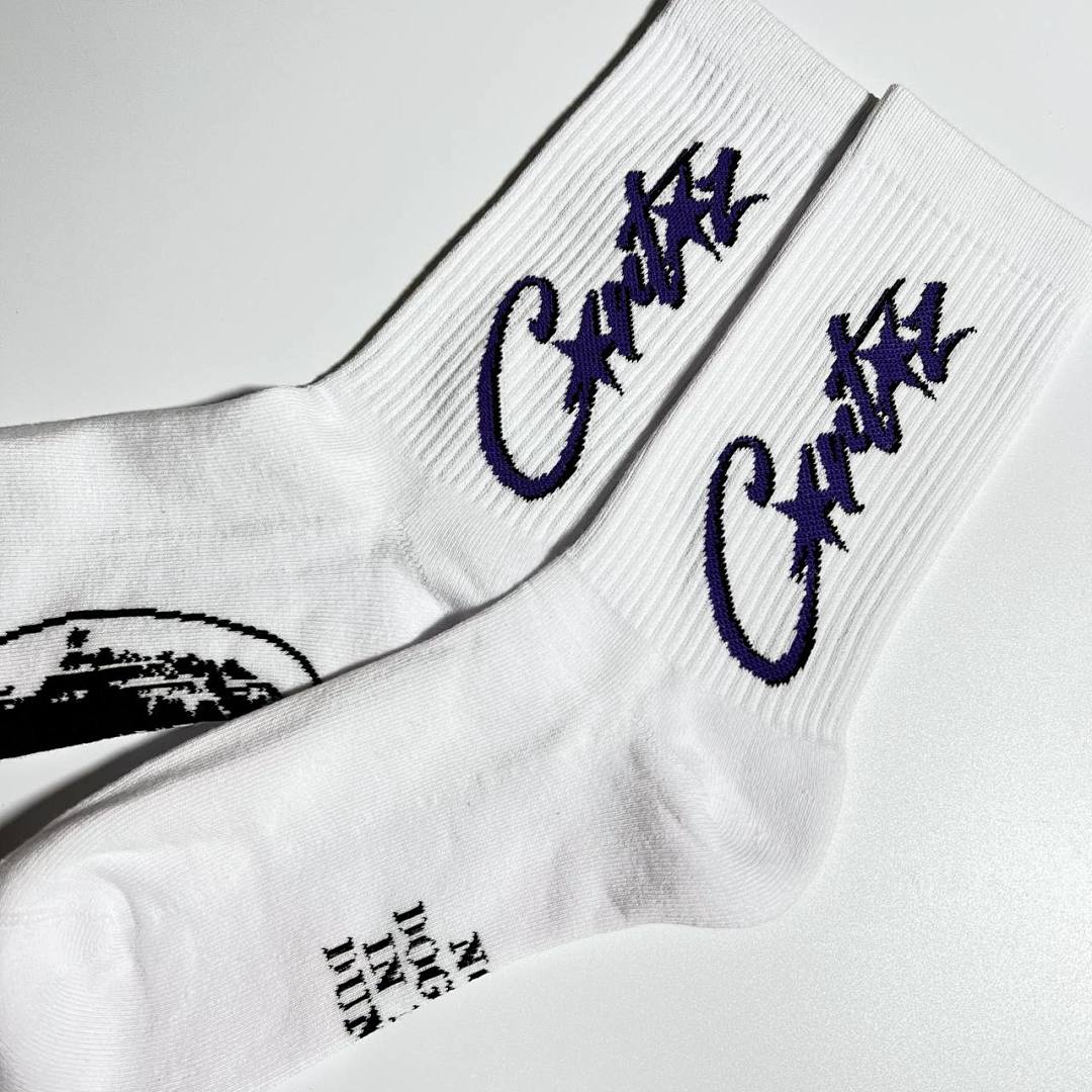 Accessiories Co Purple Color Star Socks - Image 2