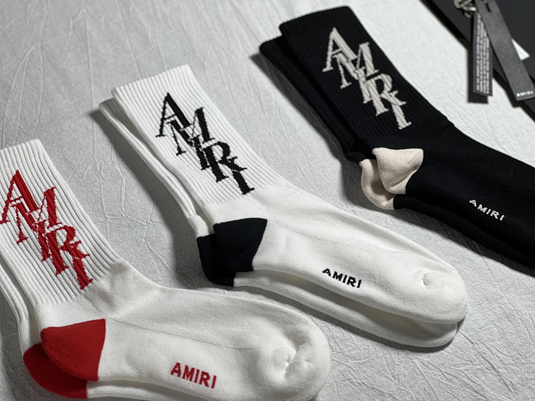 AMIRI STACK SOCK 3 Color 1:1 - Image 4
