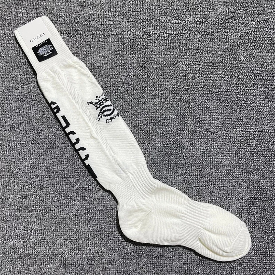 Accessiories G Long White Socks
