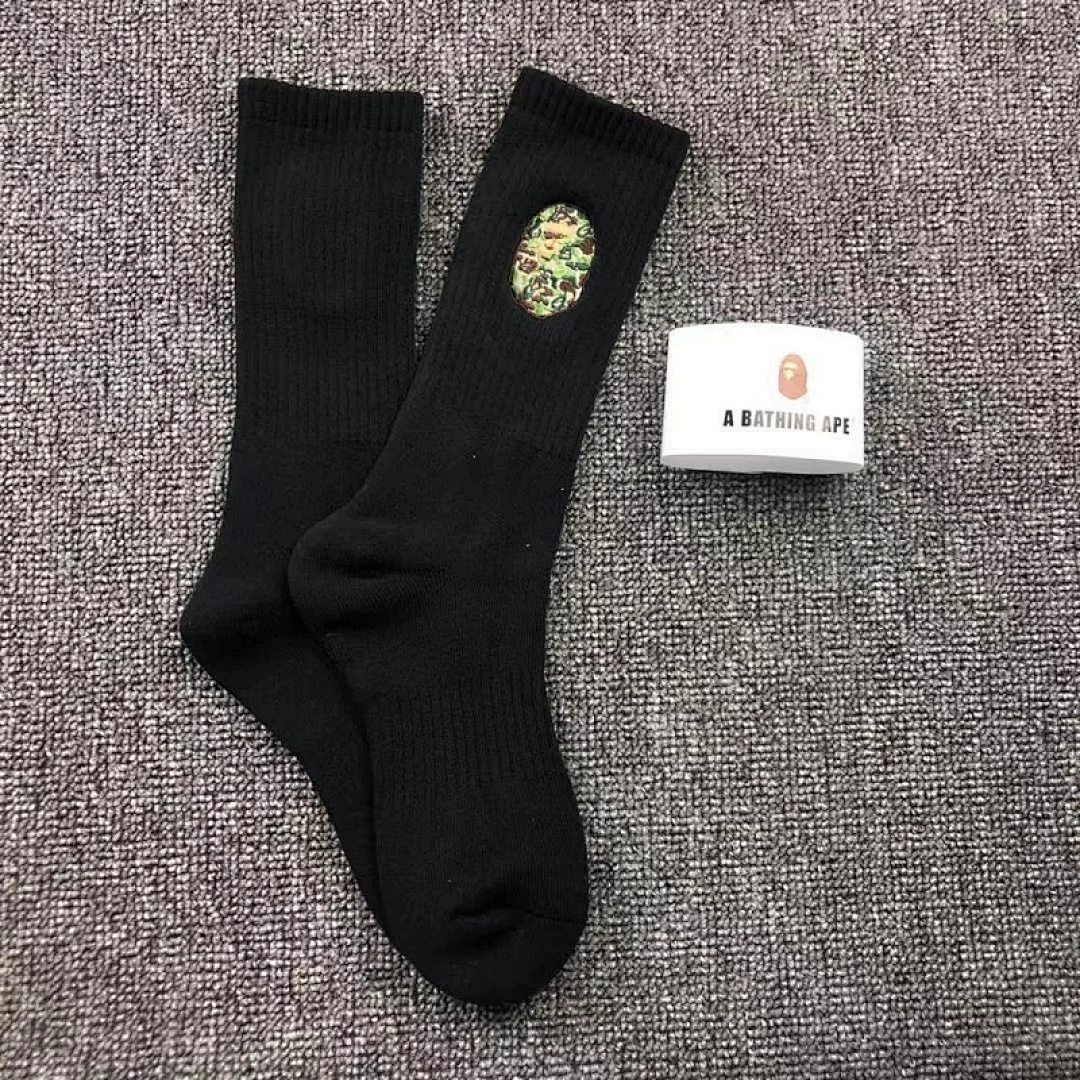 Bape 1: 1 Bape Big Logo Socks - Image 11