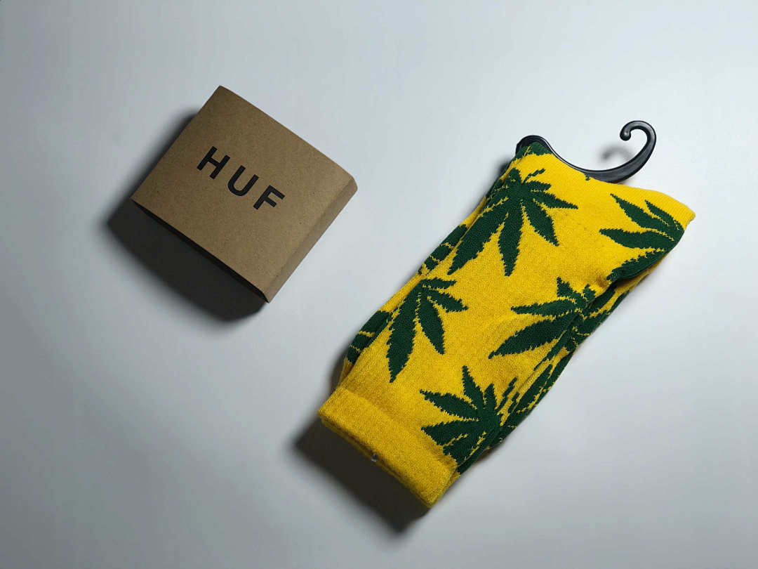 Accessiories Huf Socks Linen Leaf Fleece Sole Top - Image 9