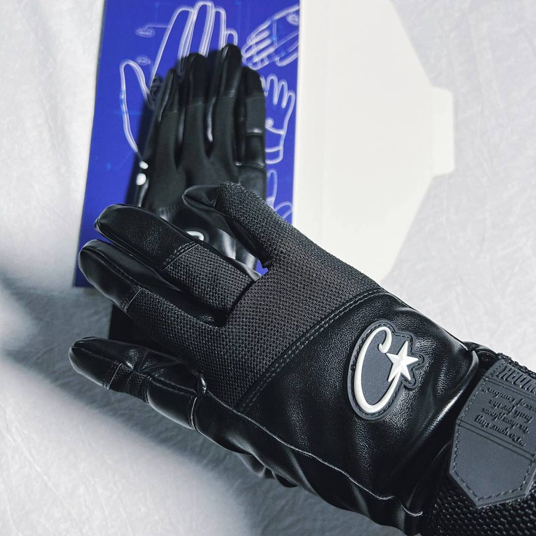 Hats CO Leather Glove Black With Packaing - Image 18
