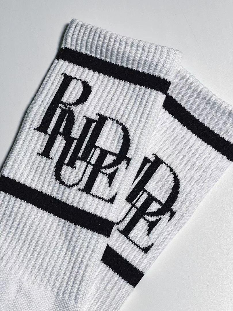 Accessiories 1:1 Rhude 2022 Towel Socks Green (RR) - Image 14