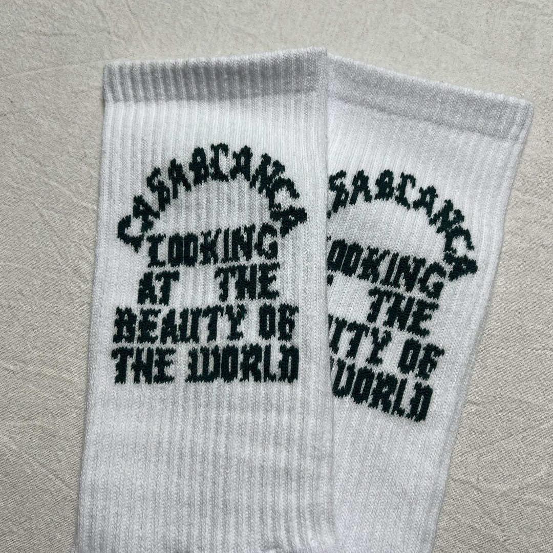 Accessiories Casablanca Casa Towel SOCKS -Beauty Of The World - Image 4