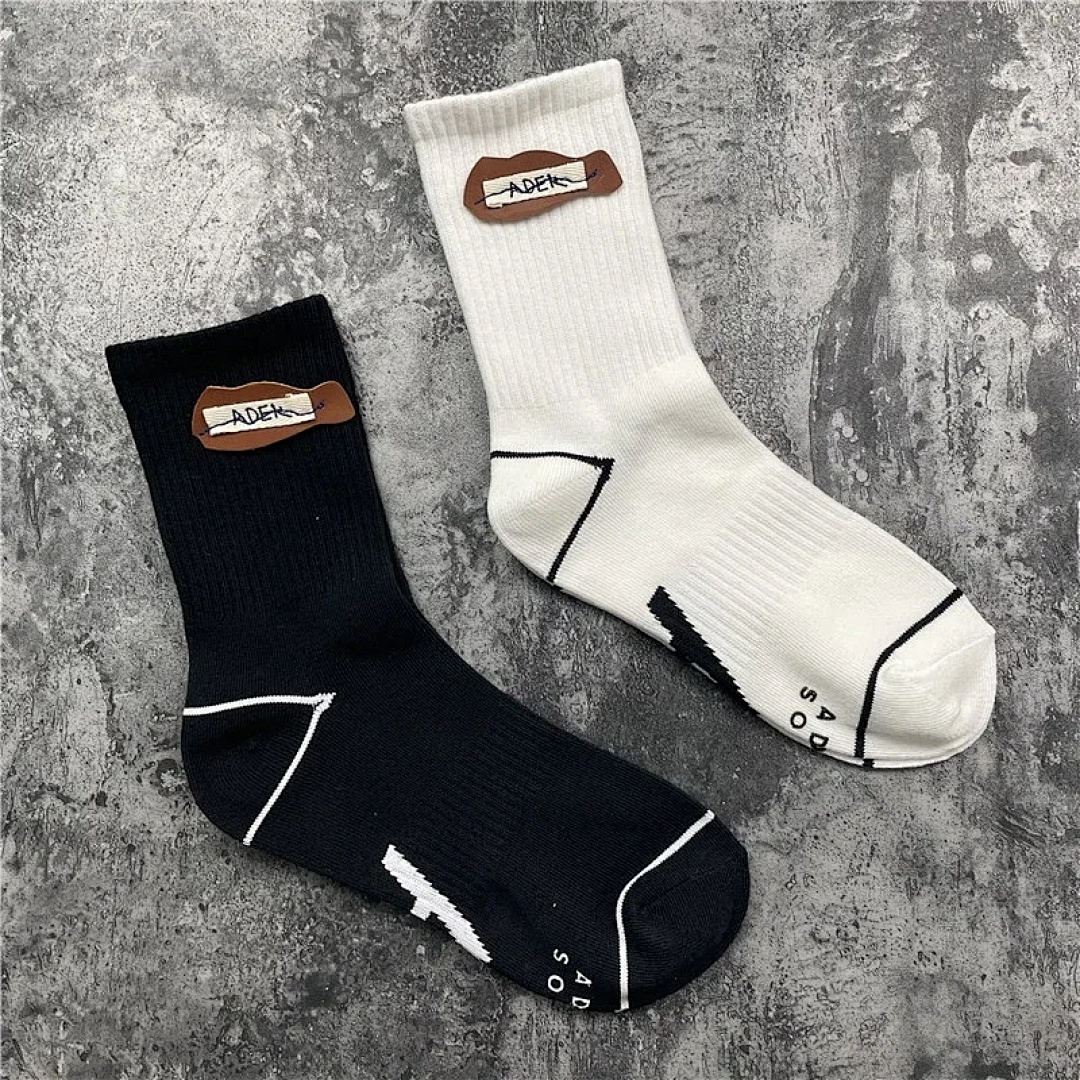Accessiories ADER Error Leather Label Socks, photo 1