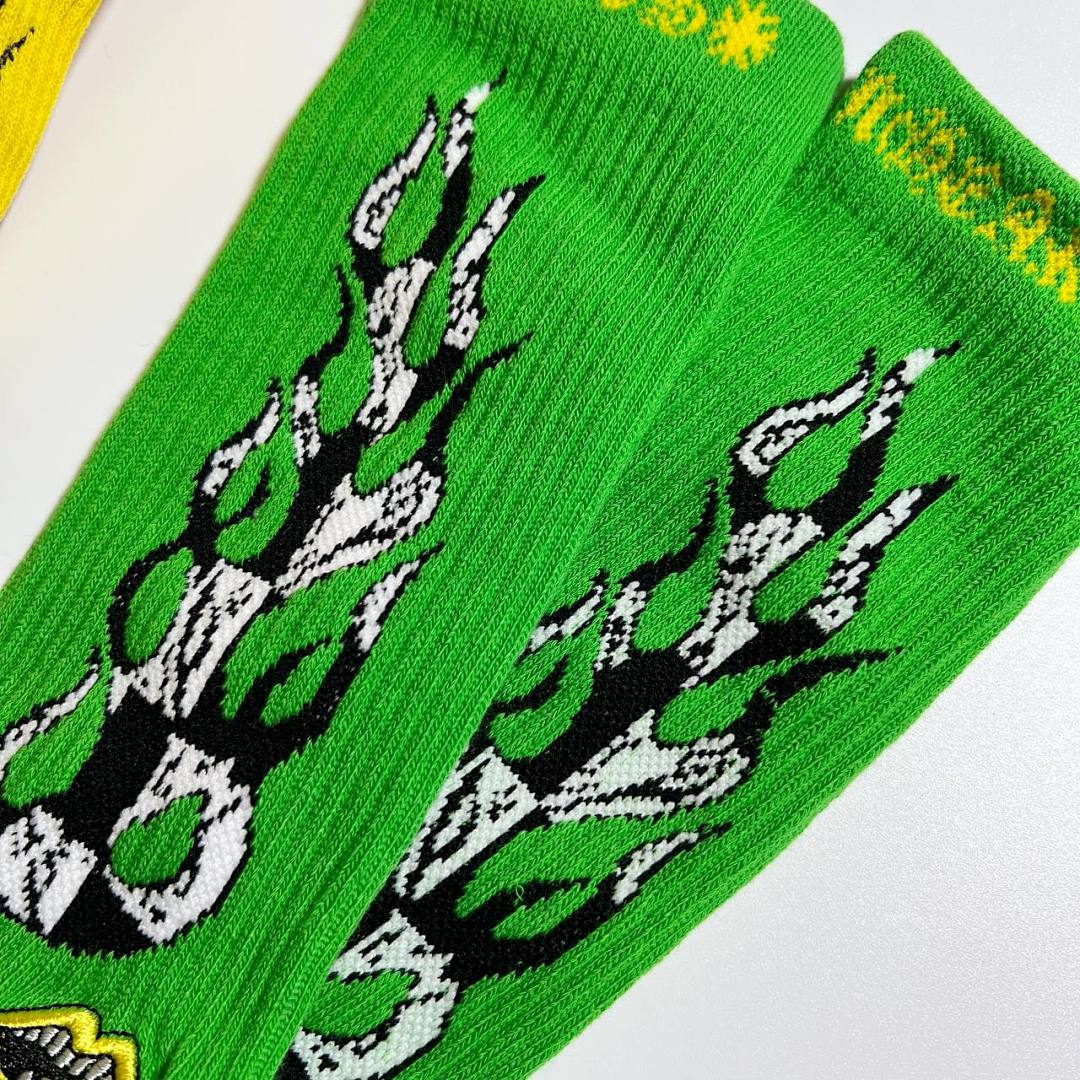 Chanel Chrome-Hearts 2023 Season Towel Socks - Image 15