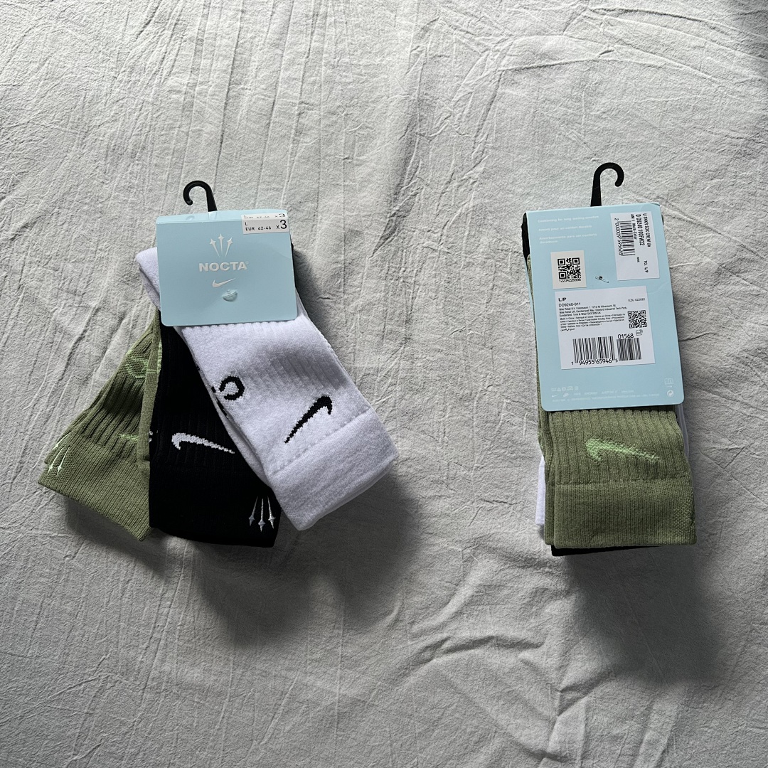 Accessiories NK X NOCTA 2024 Towel Socks (Size L & XL) - Image 11