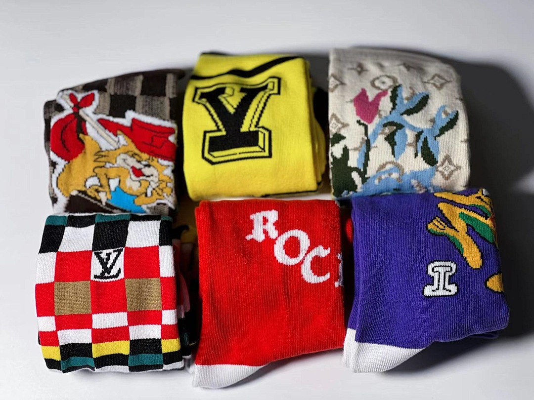 Accessiories 6 Pairs Box Socks 2022 New Color ——All Package - Image 3