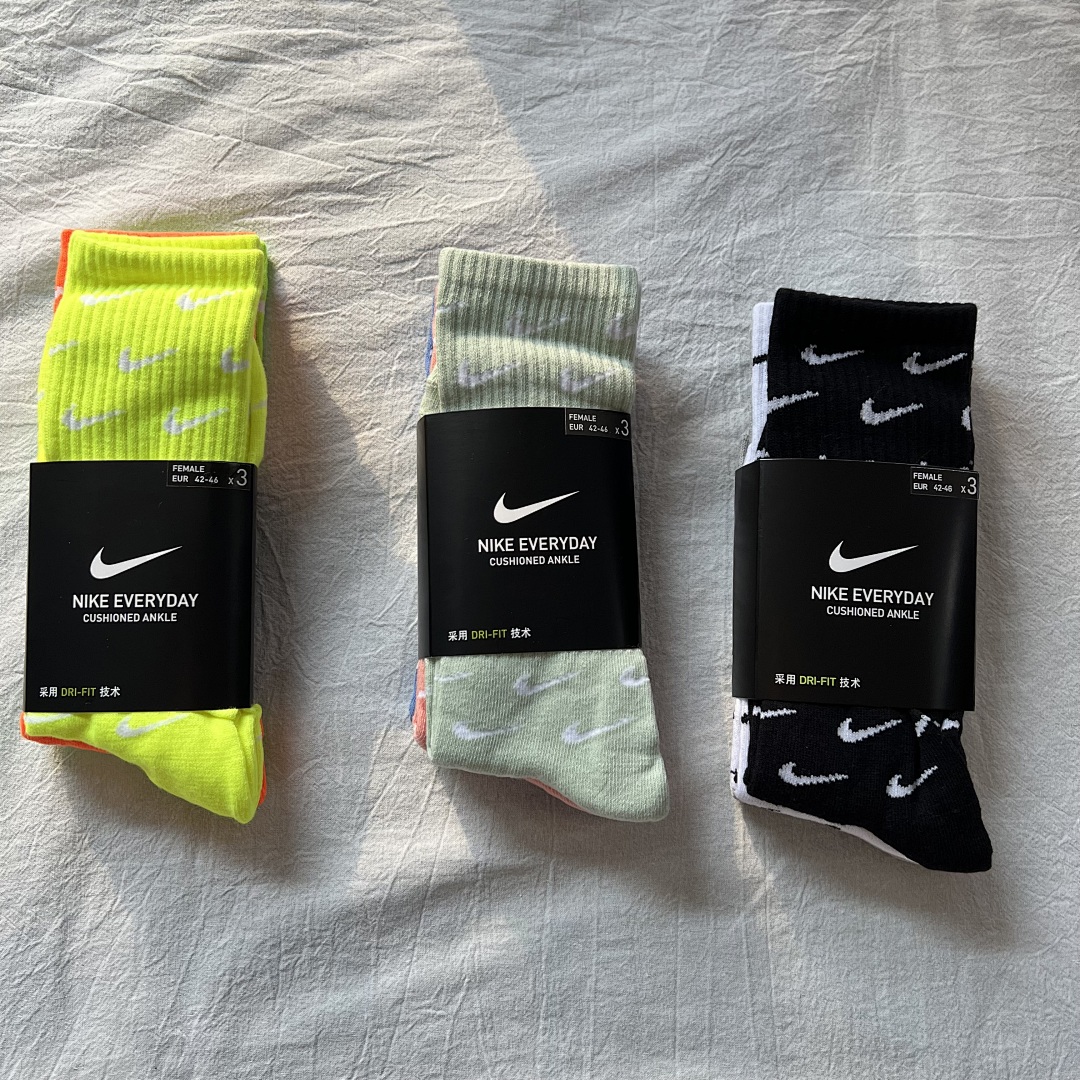 Accessiories Alll Logo NK Socks 3Pac A Set