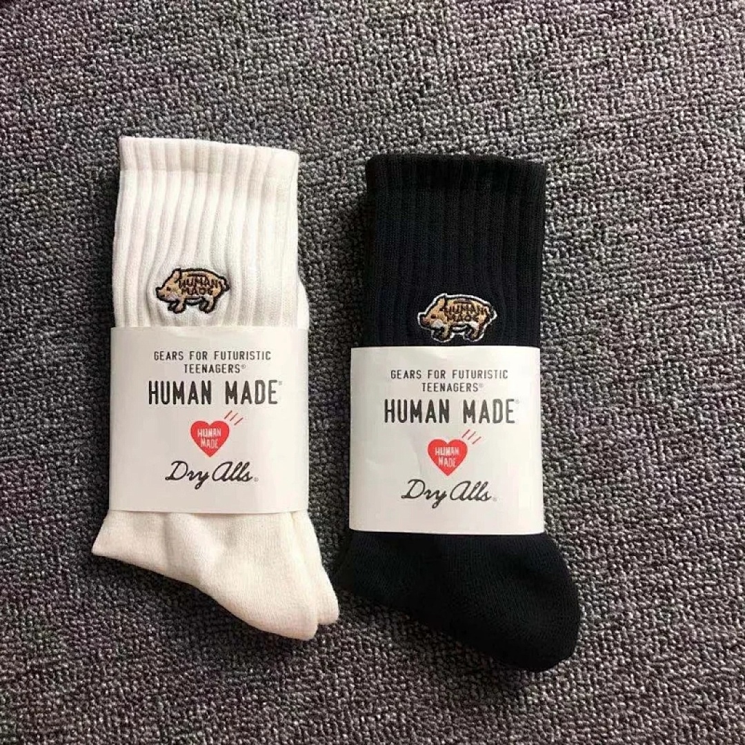 Accessiories HUMAN MADE PIG Socks——With Original Bag - Image 11
