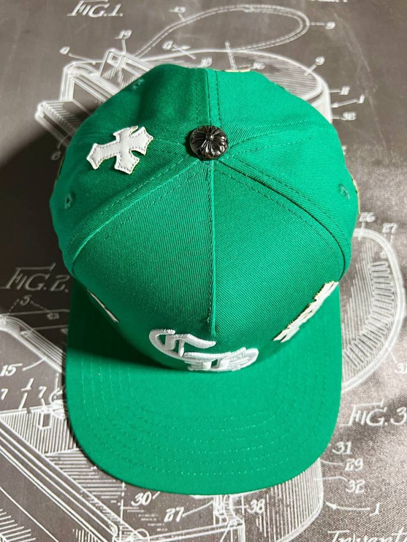 Hats CHROME Hearts Green Hat, photo 1