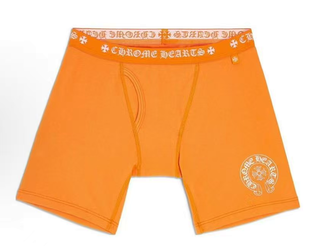 Chanel CHR HEARTS New Underwear Boxer Brief ORANGE Long & Short ——Perfect Quality - Image 16