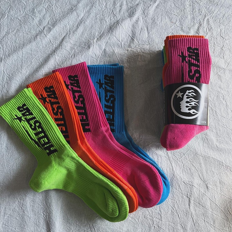 Accessiories Hellstar Colorful 4 Pacs A Set Socks With Orianigal Packainge, photo 1