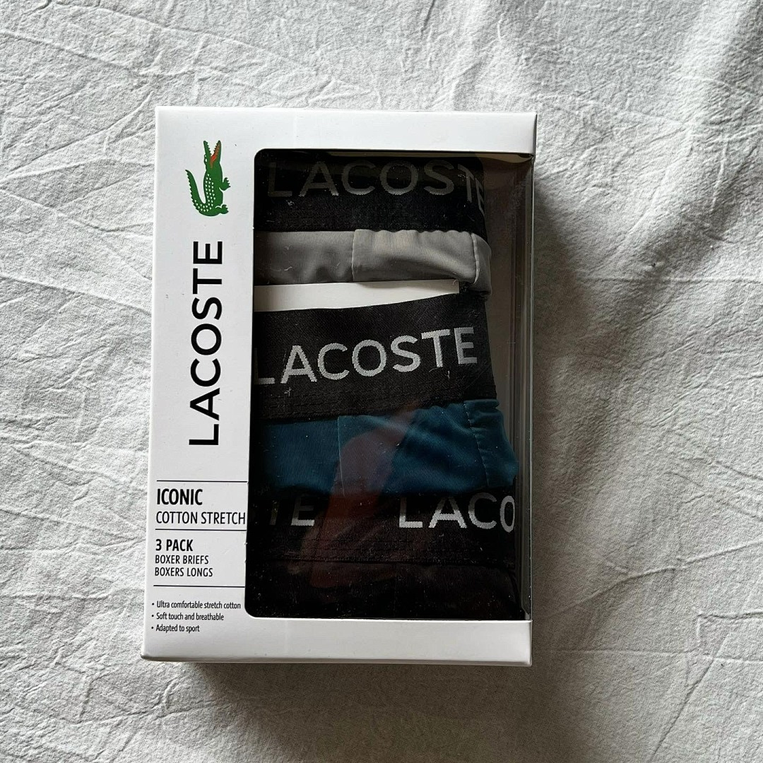 Underwear(Mirror LACOSTE Underwear 3 Pacs A Set - Image 2