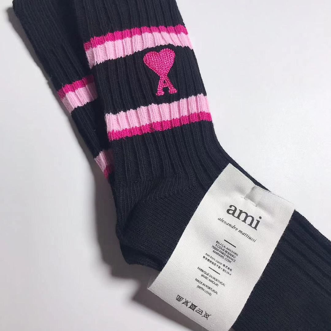 Accessiories AMI Black Socks - Image 2