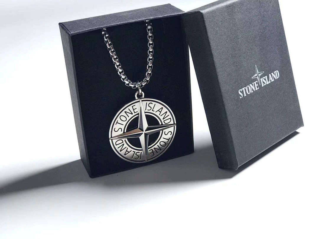 Chanel Stone Island Necklace - Image 3