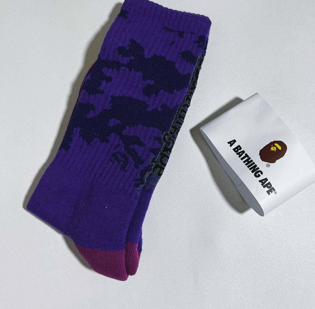 Bape 2023 Towel Camouflagesocks - Image 4