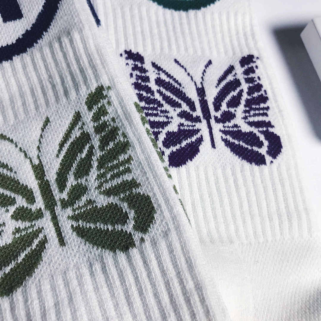 Accessiories 1:1 Hidden X Needle Socks Butterfly 3 Color - Image 11
