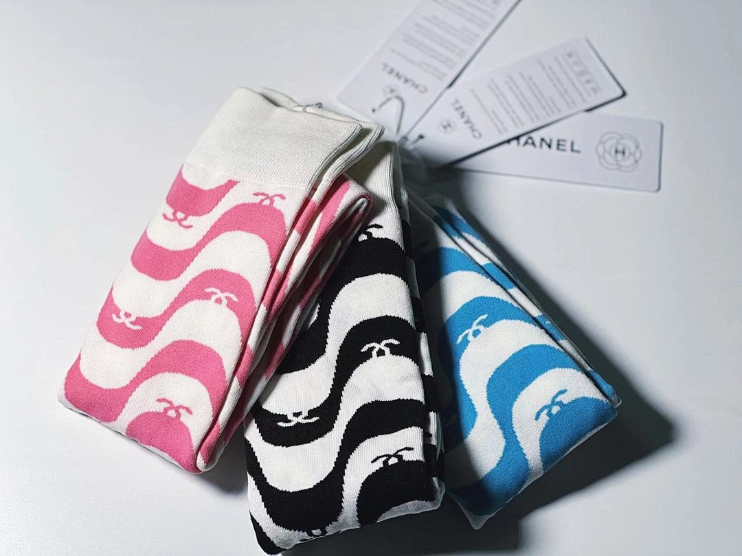 Accessiories Chanel Long Socks - Image 5