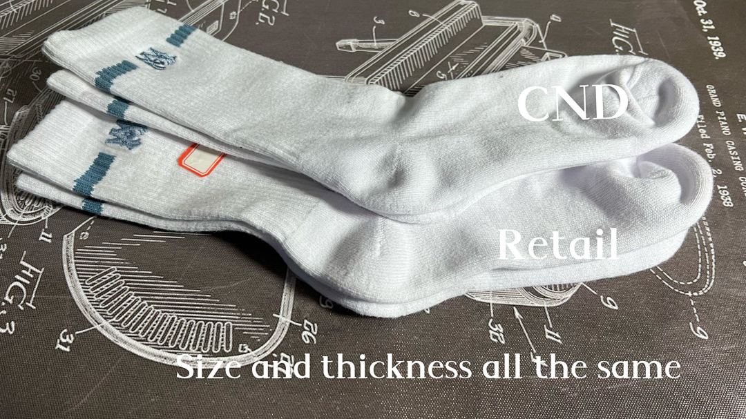 AMIRI 1:1 Embroidery Logo Socks Embroidered - Image 9