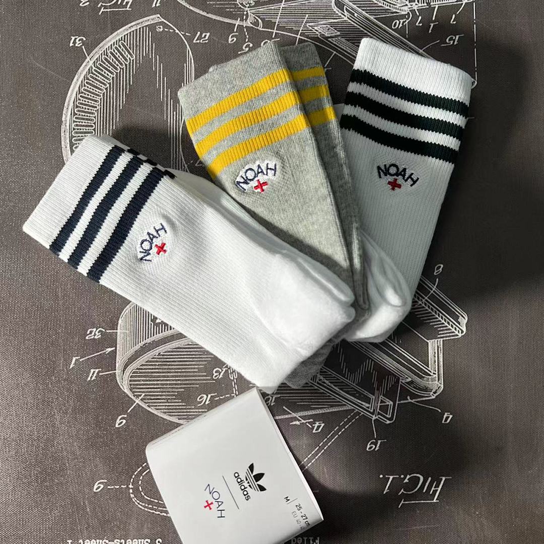 Accessiories NOAH X AD Socks——3 Pairs A Set