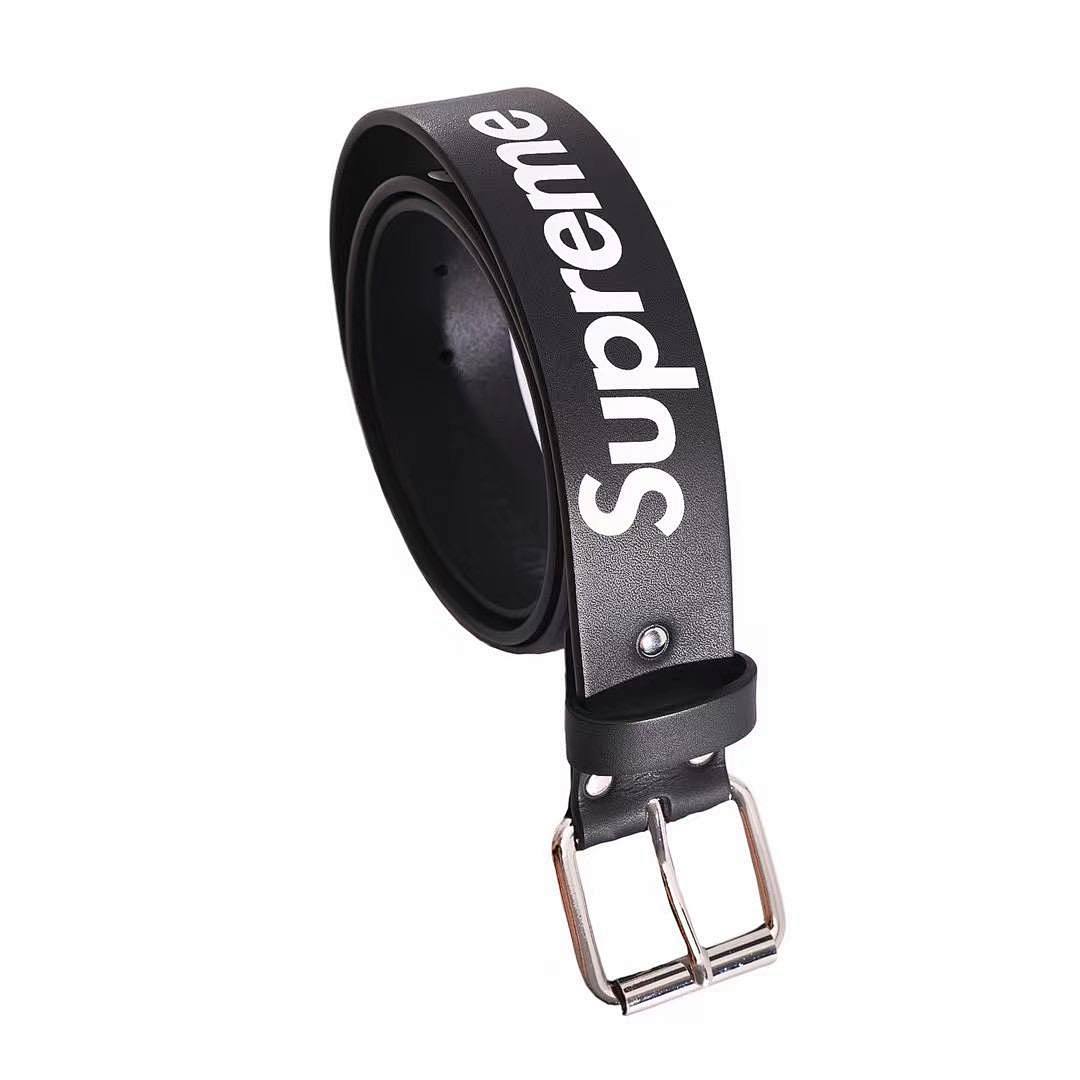 bag/homeware/accessories SU* BELT RED / BLACK Real Cow Leater - Image 19