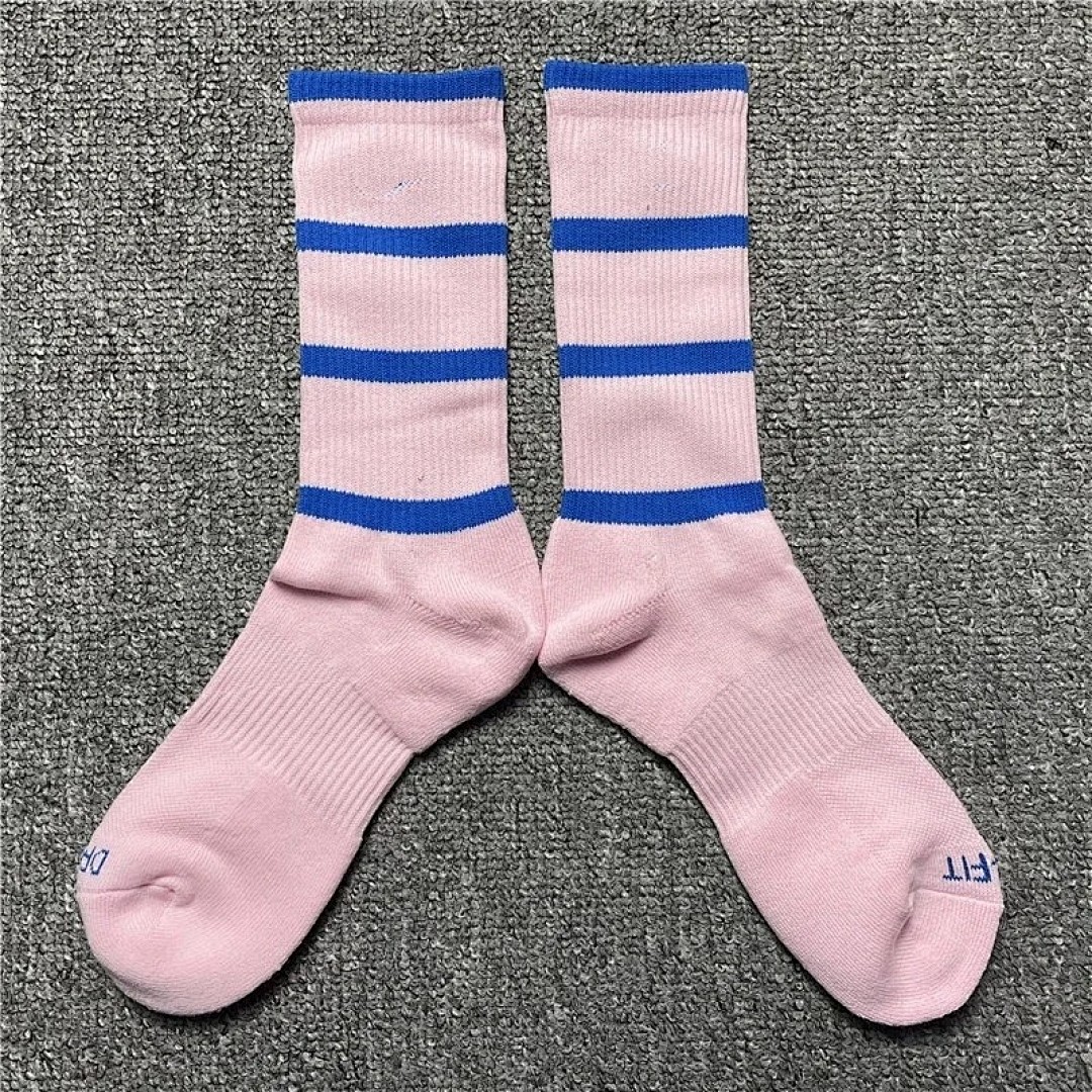 Accessiories NK Stripe Socks New Striped Mid Mens Womens - Image 7