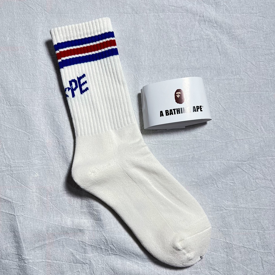 Bape 2024 New Towel Trick Socks - Image 26