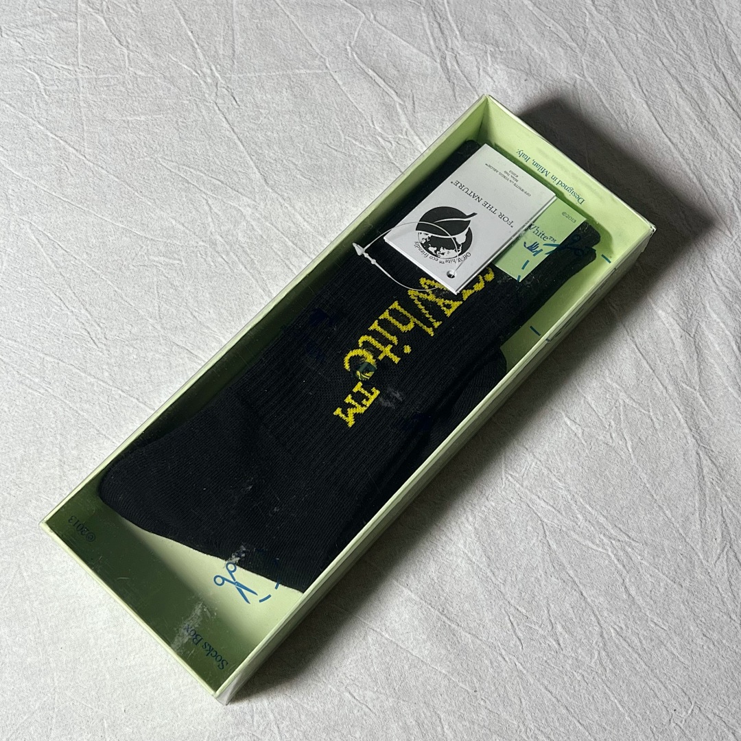 Accessiories OFF-WHITE BLACK YELLOW Socks - Image 3