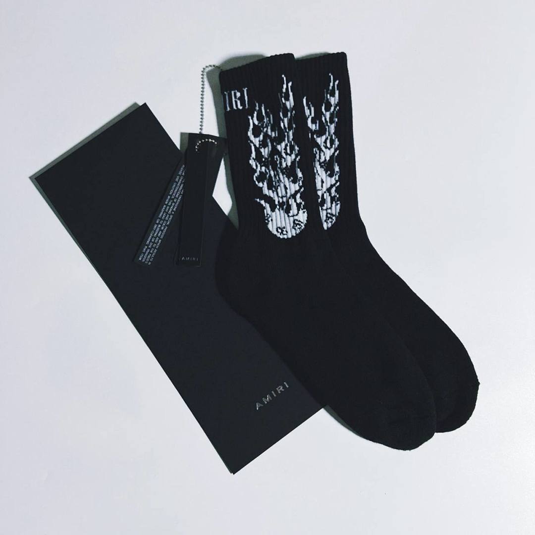 AMIRI Flame Socks, photo 1