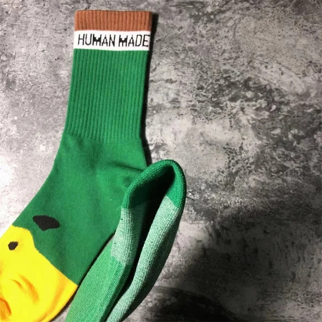 Accessiories Human Made Green Cartoon Socks - Image 5
