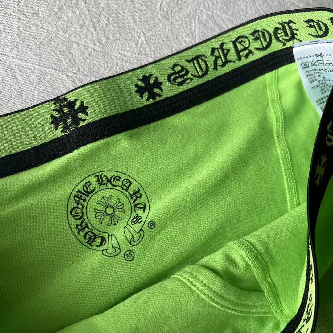 Chanel CHR HEARTS New Underwear Boxer Brief GREEN Long & Short ——Perfect Quality - Image 6