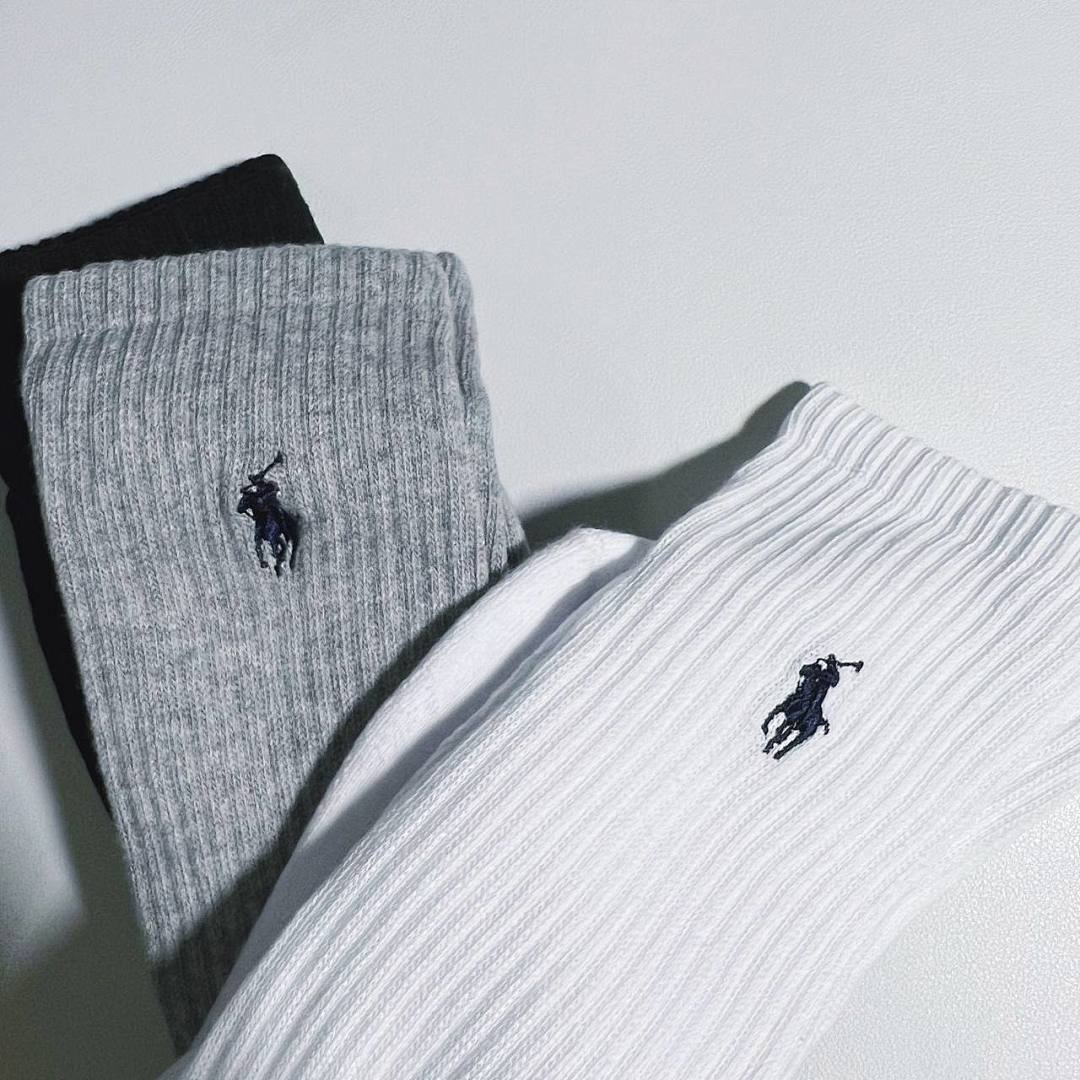 On Running PL White Grey Black 3 Pairs Socks Double - Image 4