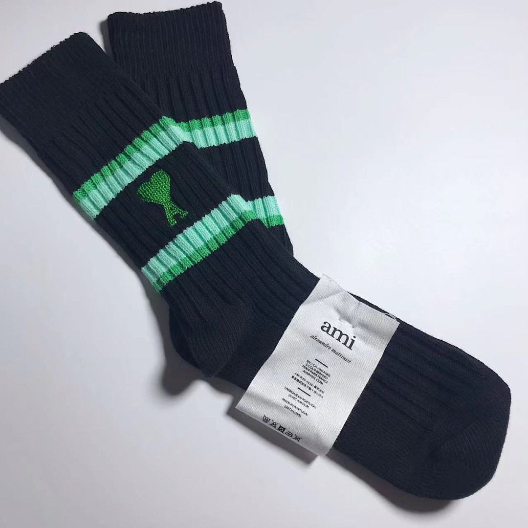 Accessiories AMI Black Socks - Image 3