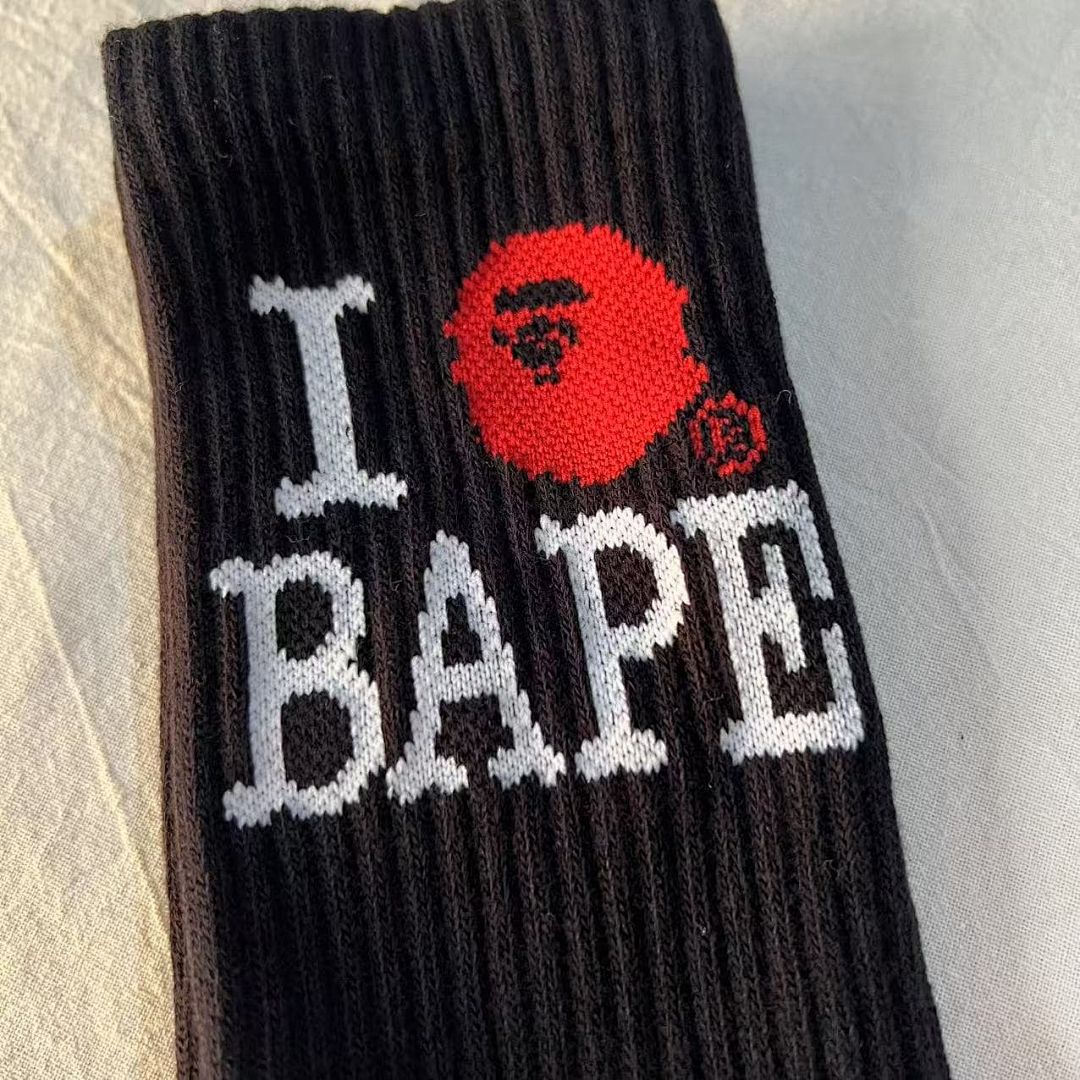 Bape NEW Bape Towel Socks - Image 11